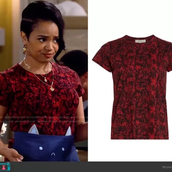 rag & bone allover snake print tee XS - Picture 7 of 10